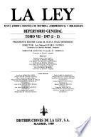 Revista jurídica espanõla de doctrina, jurisprudencia y bibliografía