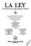 Revista jurídica espanõla de doctrina, jurisprudencia y bibliografía