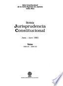 Revista jurisprudencia constitucional
