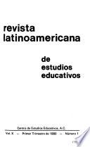 Revista latinoamericana de estudios educativos