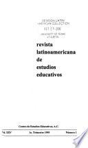 Revista latinoamericana de estudios educativos