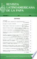 Revista Latinoamericana de la Papa