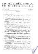 Revista latinoamericana de microbiología