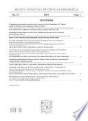 Revista Mexicana de Ciencias Geológicas