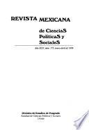 Revista mexicana de ciencias políticas y sociales
