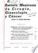 Revista mexicana de cirugía, ginecología y cáncer