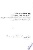 Revista mexicana de derecho penal