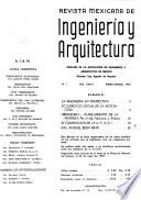 Revista mexicana de ingeniería y arquitectura