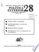 Revista mexicana de política exterior