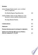 Revista mexicana de política exterior
