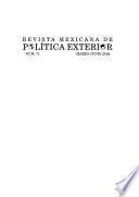 Revista mexicana de política exterior