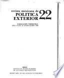 Revista mexicana de política exterior