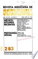 Revista mexicana de sociología