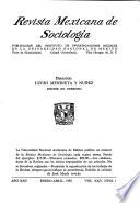 Revista mexicana de sociología