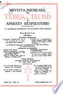 Revista mexicana de tuberculosis y enfermedades del aparato respiratorio