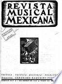 Revista musical mexicana