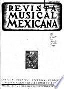 Revista musical mexicana