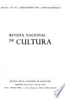 Revista nacional de cultura