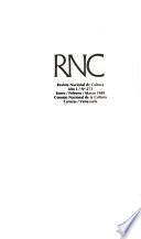 Revista nacional de cultura