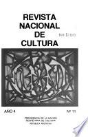 Revista nacional de cultura