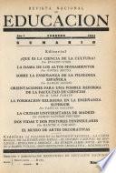 Revista nacional de educación. Febrero 1941