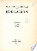 Revista nacional de educación nº 50