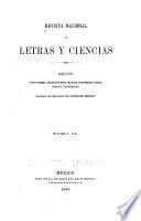 Revista nacional de letras y ciencias