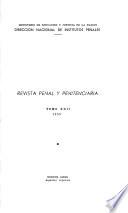 Revista penal y penitenciaria