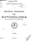 Revista peruana de entomología