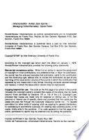 Revista/review Interamericana