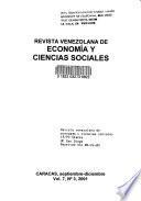 Revista venezolana de economía y ciencias sociales