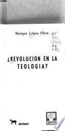 Revolución en la teología?