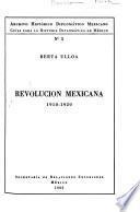 Revolución Mexicana, 1910-1920