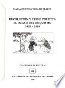 Revolucion y crisis politica