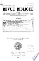 Revue biblique internationale