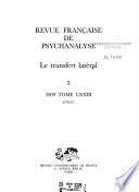 Revue française de psychanalyse