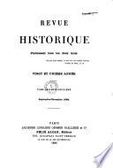 Revue historique
