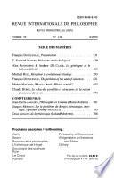 Revue internationale de philosophie
