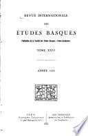 Revue internationale des études basques