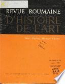 Revue roumaine d'histoire de l'art