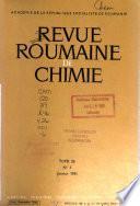 Revue Roumaine de Chimie