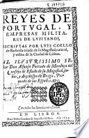 Reyes de Portugal y empresas militares de Lusitanos