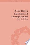 Richard Rorty, Liberalism and Cosmopolitanism