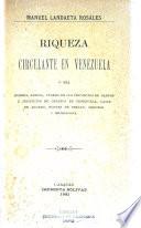 Riqueza circulante en Venezuela