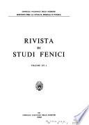 Rivista di studi fenici