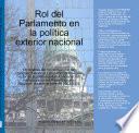 Rol del Parlamento en la Política Exterior Nacional