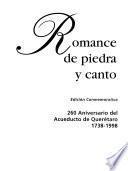 Romance de piedra y canto