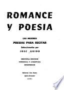 Romance y poesía las mejores poesías para recitar