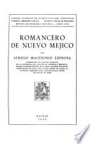 Romancero de Nuevo Méjico