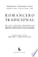 Romancero tradicional de las lenguas hispánicas (español, portugués, catalán, sefardí)